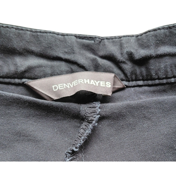 Denver Hayes Dark Pencil Skirt with Zipper Details - Picture 5 of 6